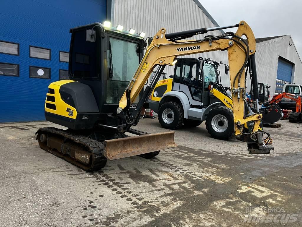 Yanmar SV 26 Mini excavators < 7t
