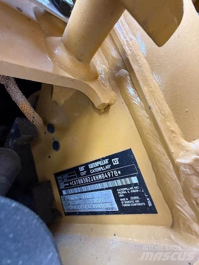 CAT 302-05 Mini excavators < 7t