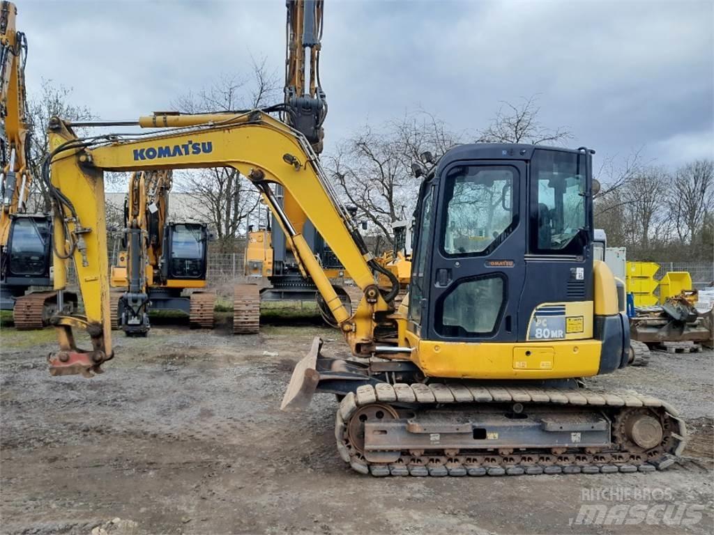 Komatsu PC80 Mini excavators < 7t