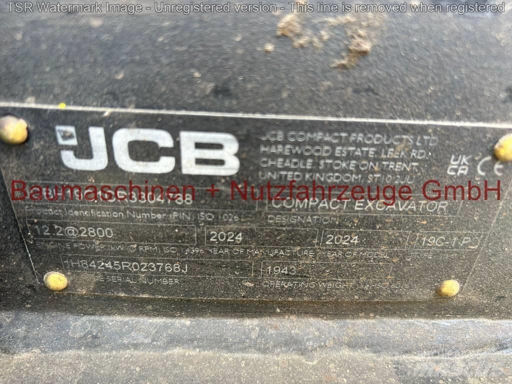 JCB 19C -Demo- Mini excavators < 7t