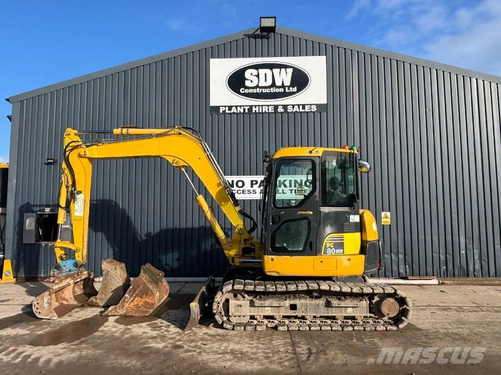 Komatsu PC 80 MR-3 Midi excavators  7t - 12t