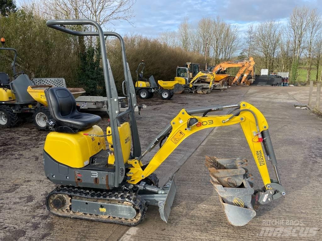 Wacker Neuson 803 Mini excavators < 7t