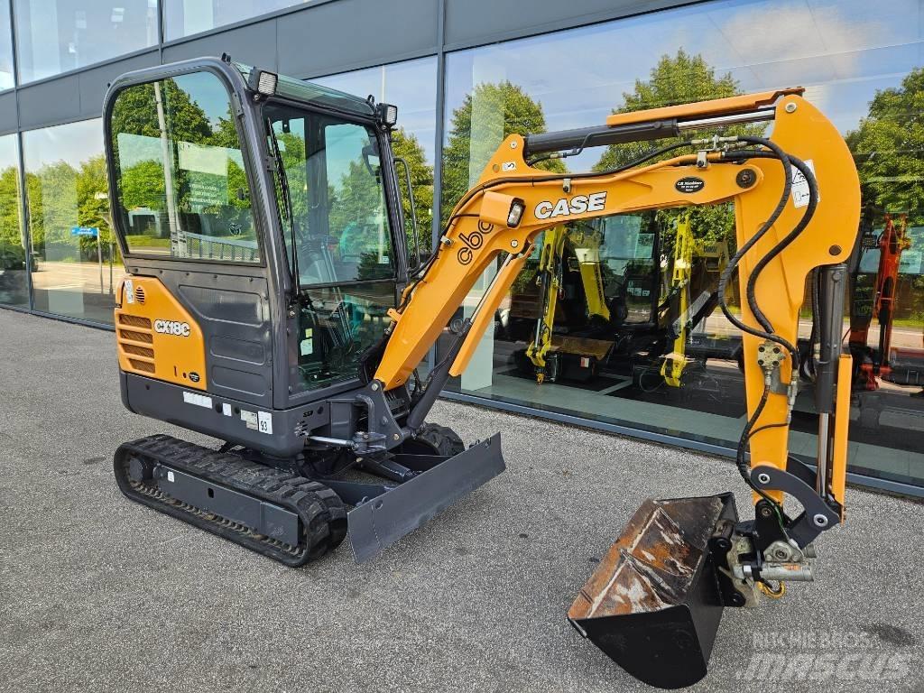 CASE cx18c Mini excavators < 7t