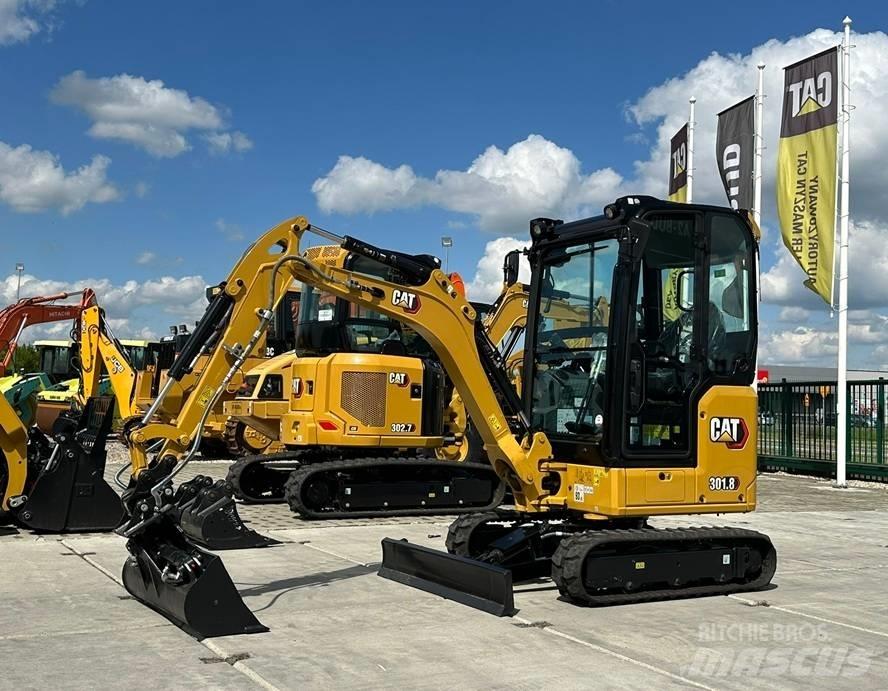 CAT 301.8 Mini excavators < 7t