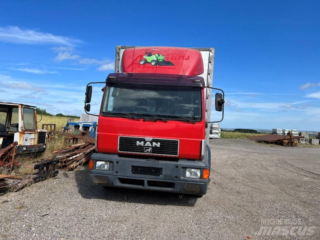 MAN 14.224 Flatbed/Dropside trucks