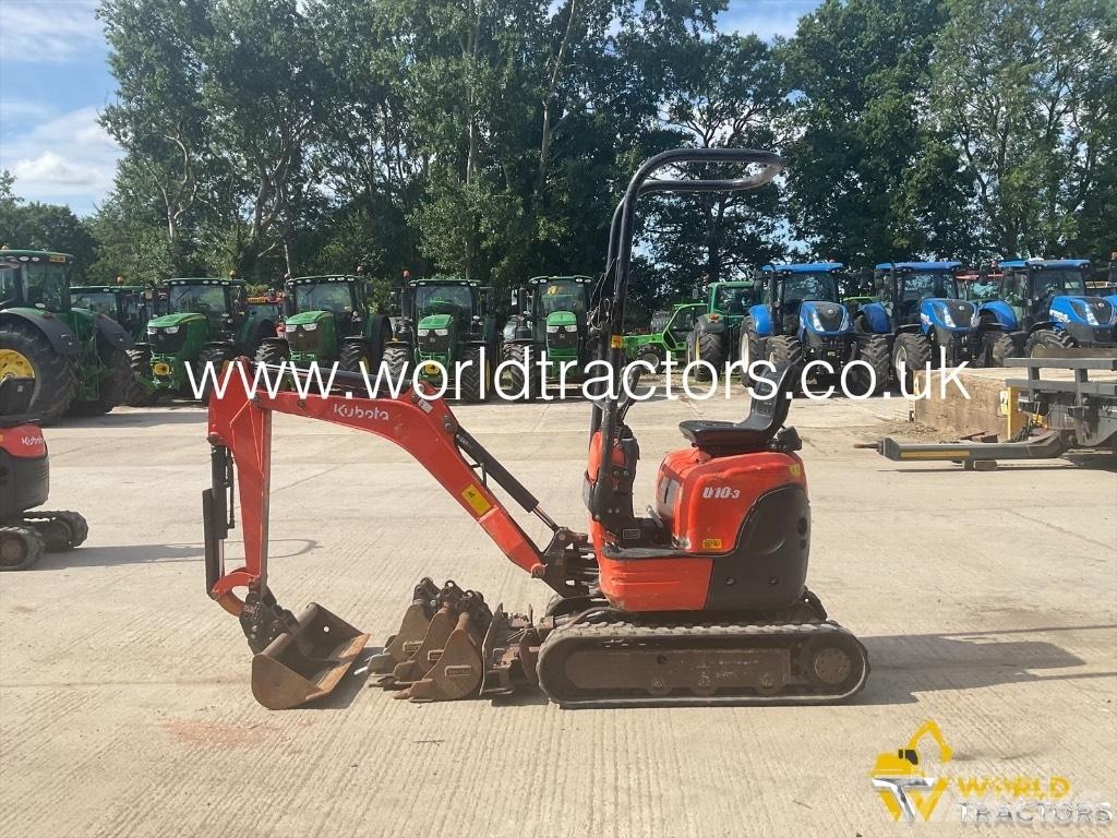 Kubota U 10-3 Mini excavators < 7t