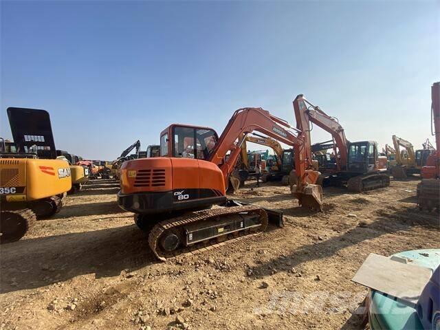 Doosan DX80 Mini excavators < 7t