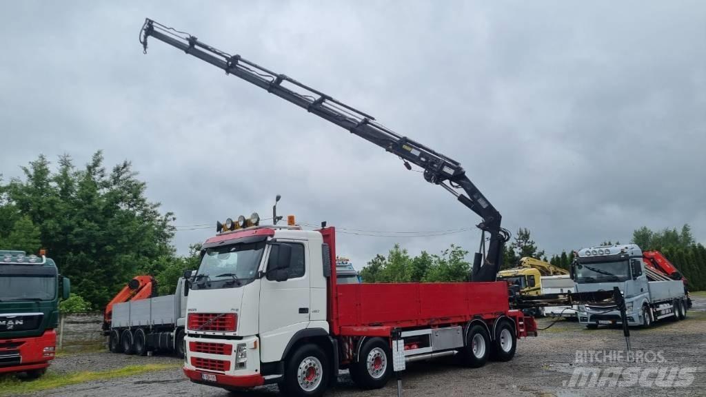 Volvo FH 460 8 x 4 Crane trucks