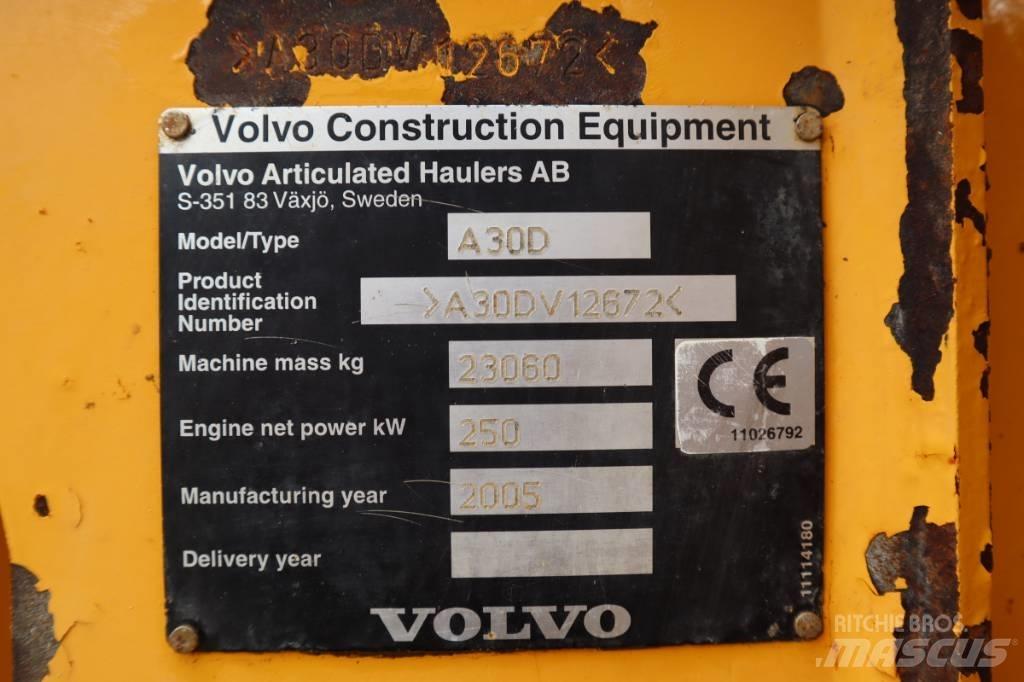 Volvo A30D Articulated Haulers