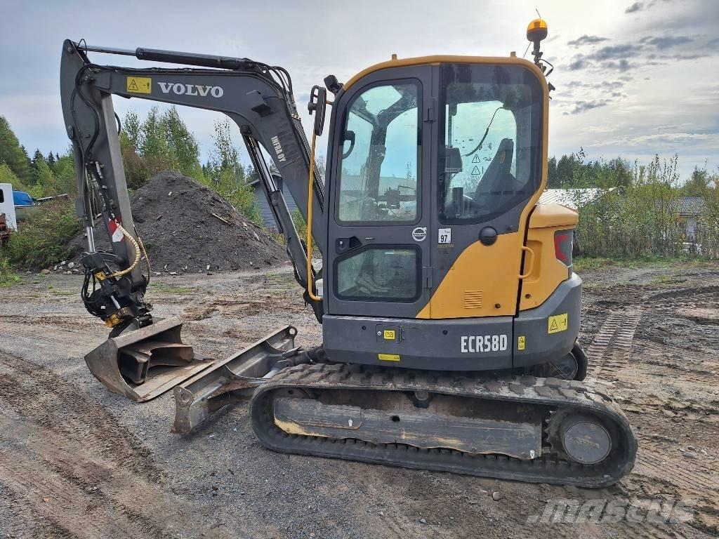 Volvo ECR 58 D Mini excavators < 7t