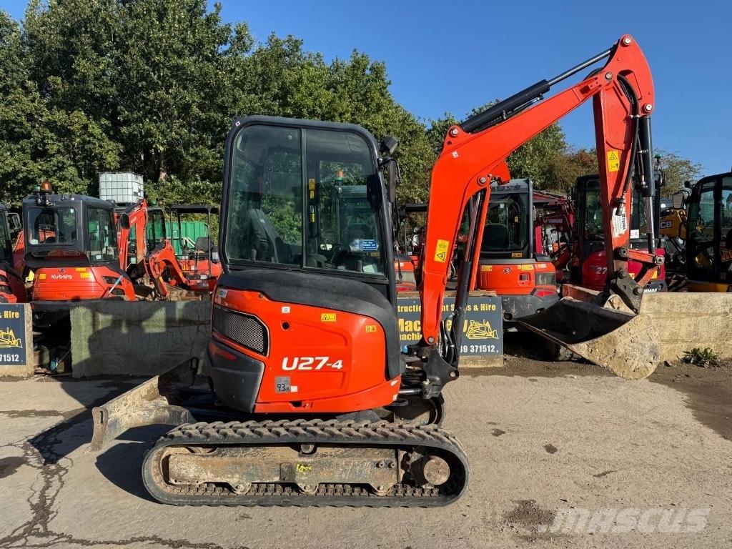 Kubota U 27-4 Mini excavators < 7t