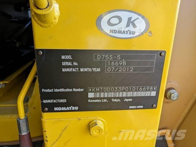 Komatsu D 75 S-5 Crawler FEL's
