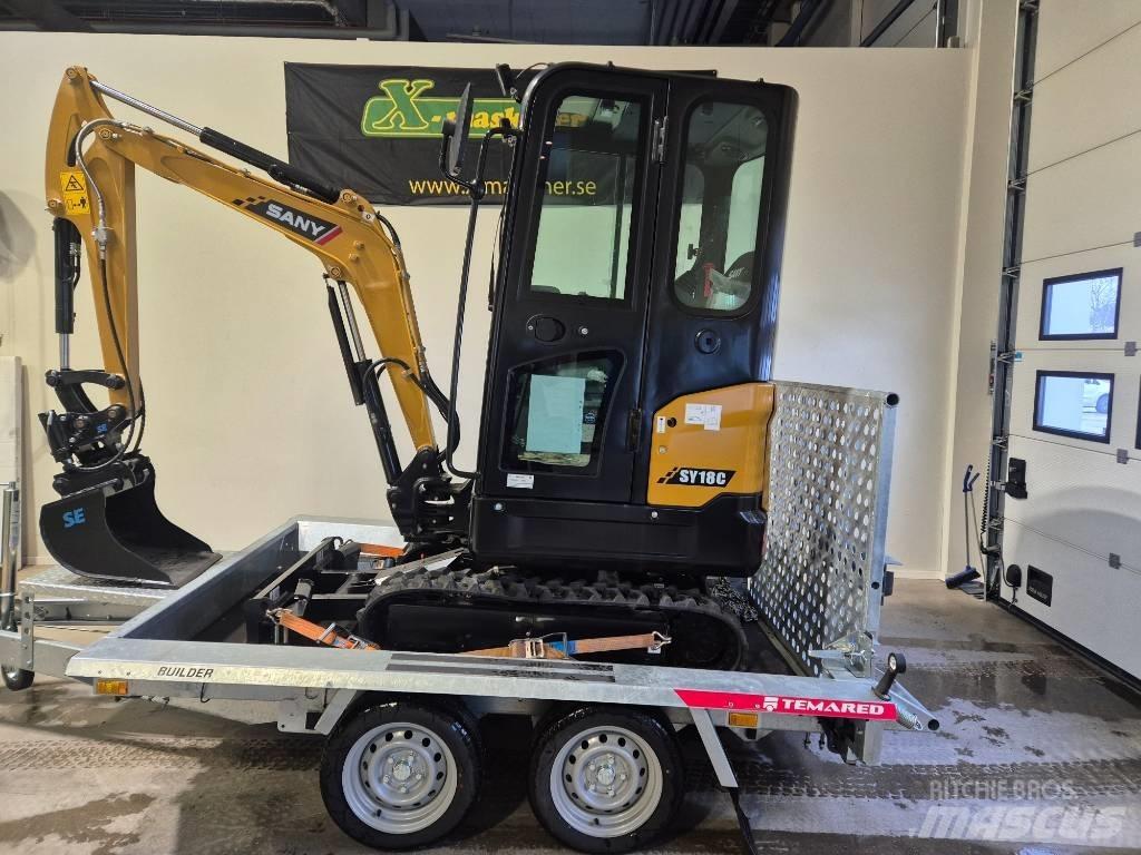 Sany SY 18 C Mini excavators < 7t