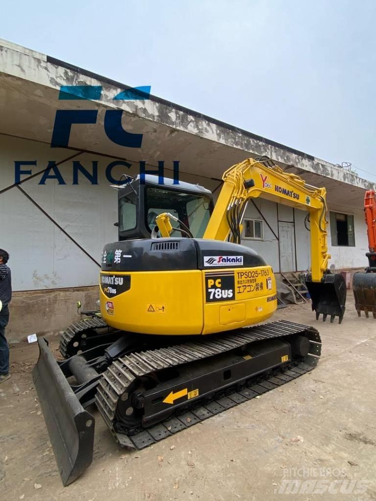 Komatsu 78US Mini excavators < 7t