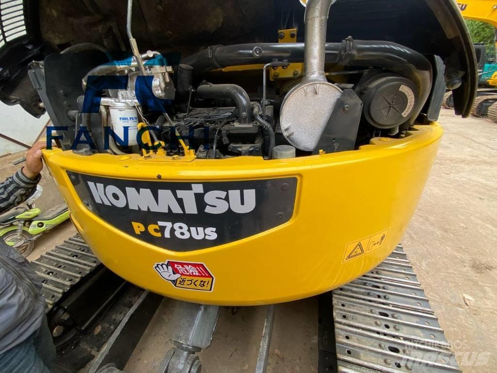 Komatsu 78US Mini excavators < 7t