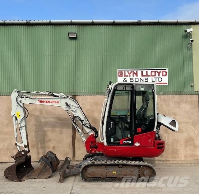 Takeuchi TB 230 Mini excavators < 7t