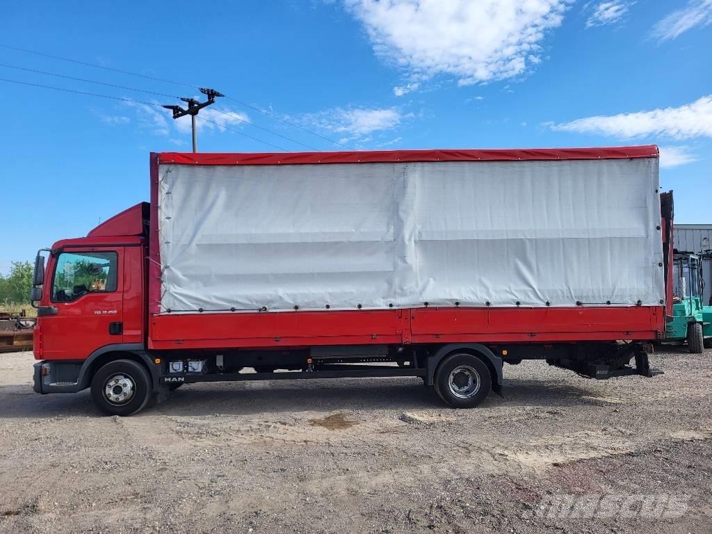 MAN 12.250 TGL Tautliner/curtainside trucks