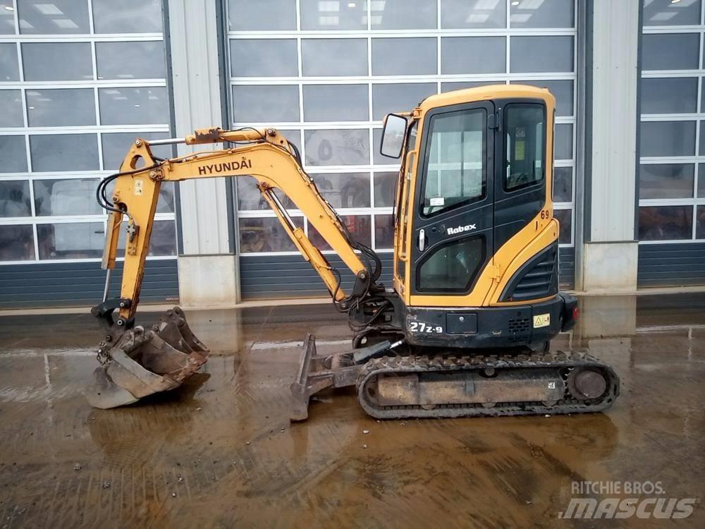 Hyundai Robex 27Z-9 Mini excavators < 7t
