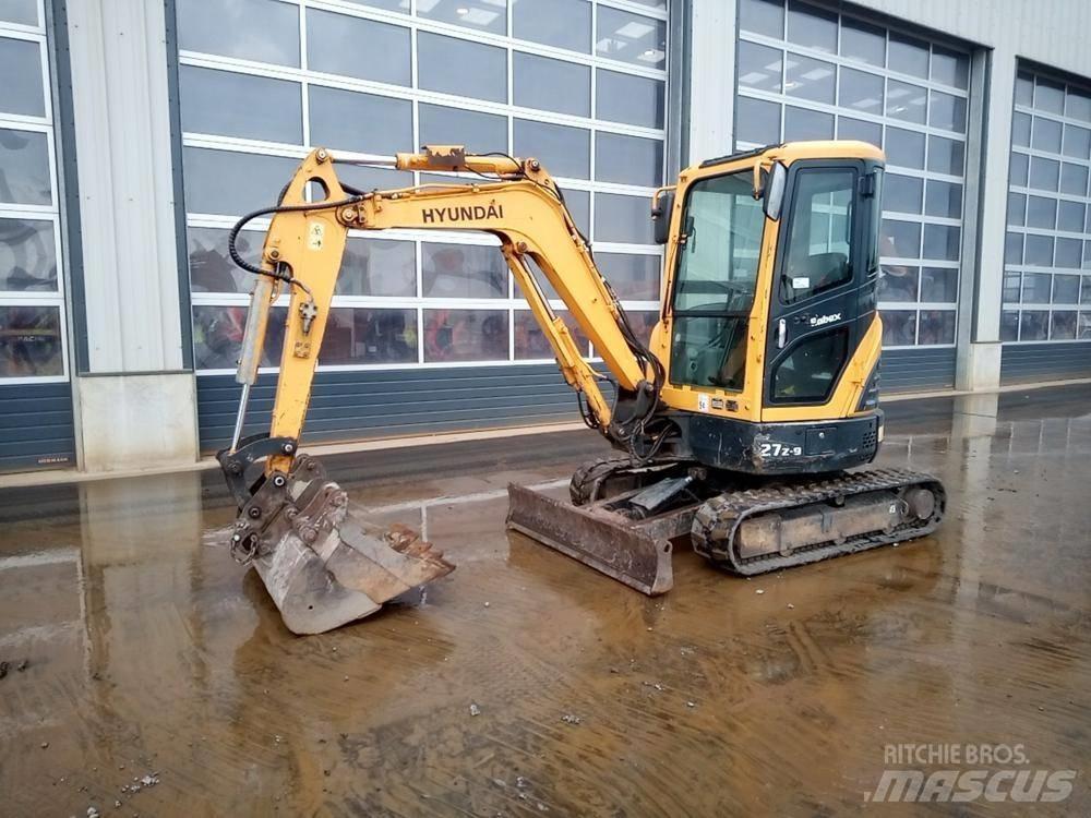 Hyundai Robex 27Z-9 Mini excavators < 7t