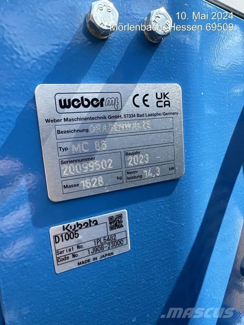 Weber MC85 Rollers