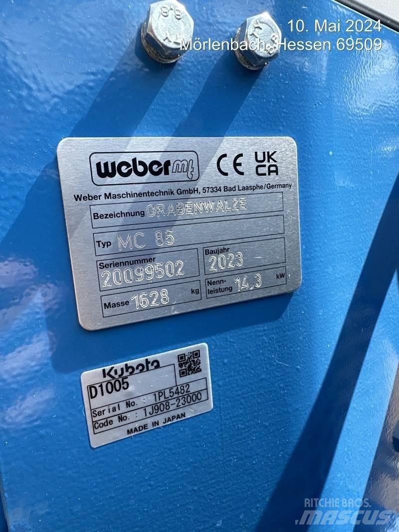Weber MC85 Rollers