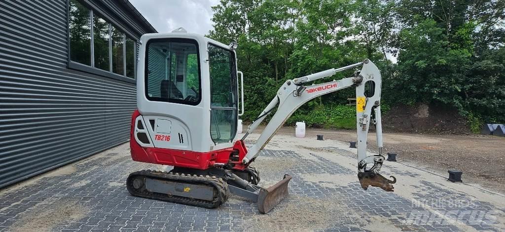 Takeuchi TB216 Mini excavators < 7t