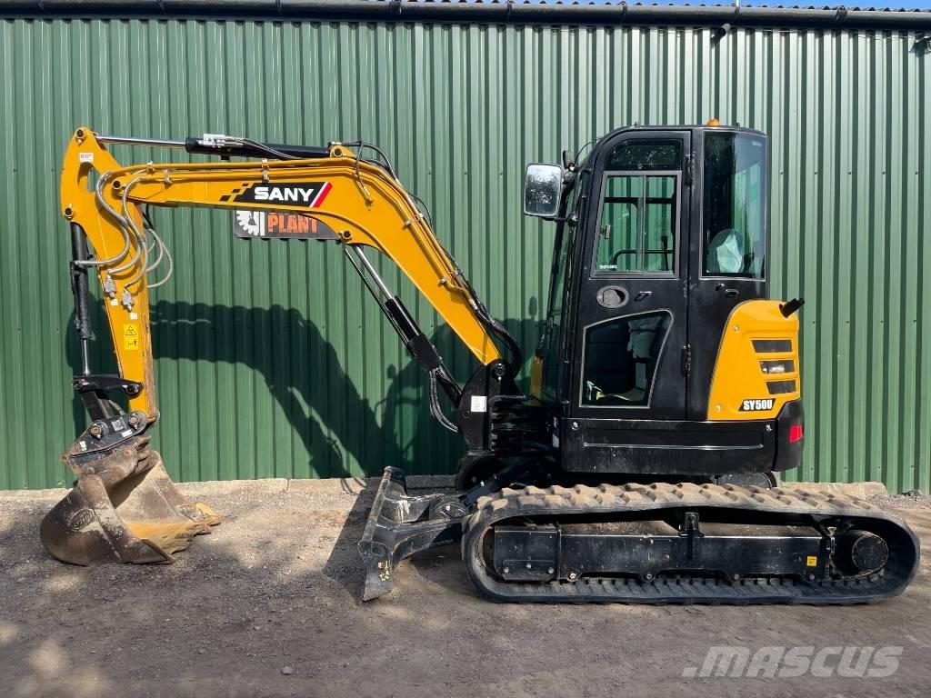 Sany SY 50 U Mini excavators < 7t
