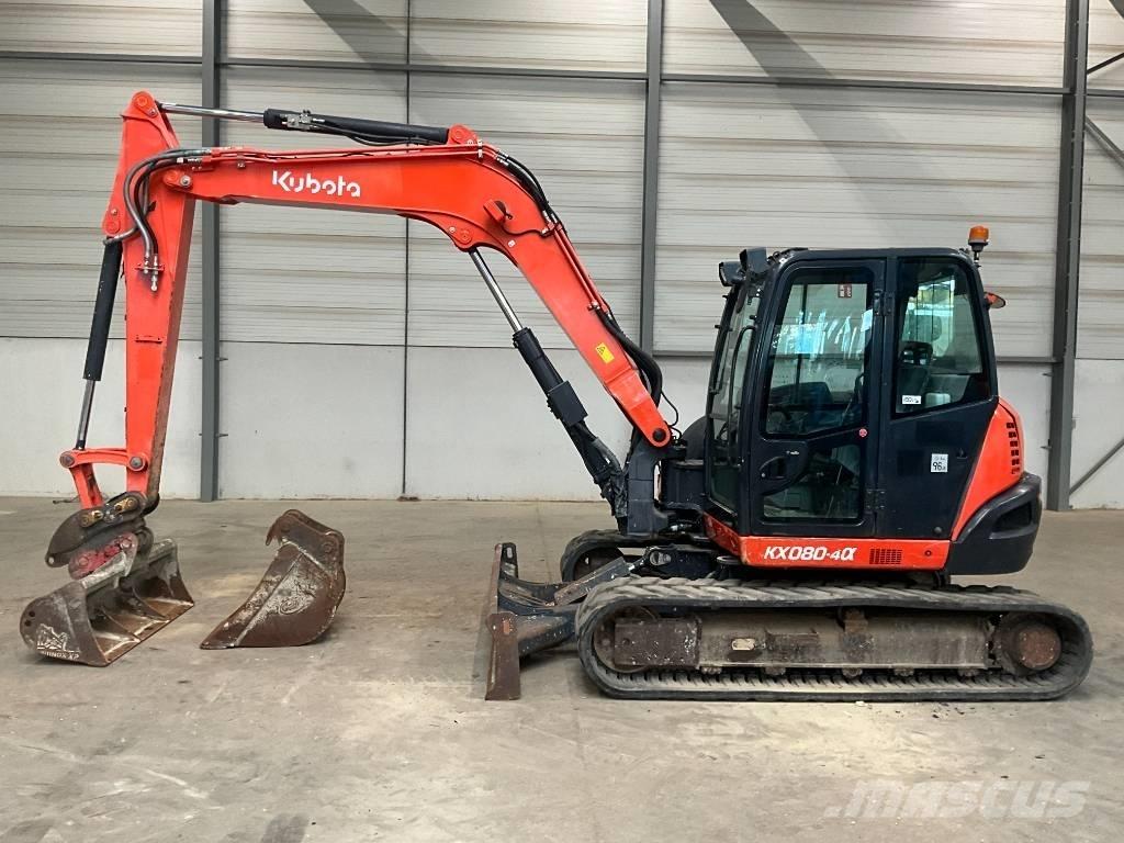Kubota KX 080-4 A Midi excavators  7t - 12t