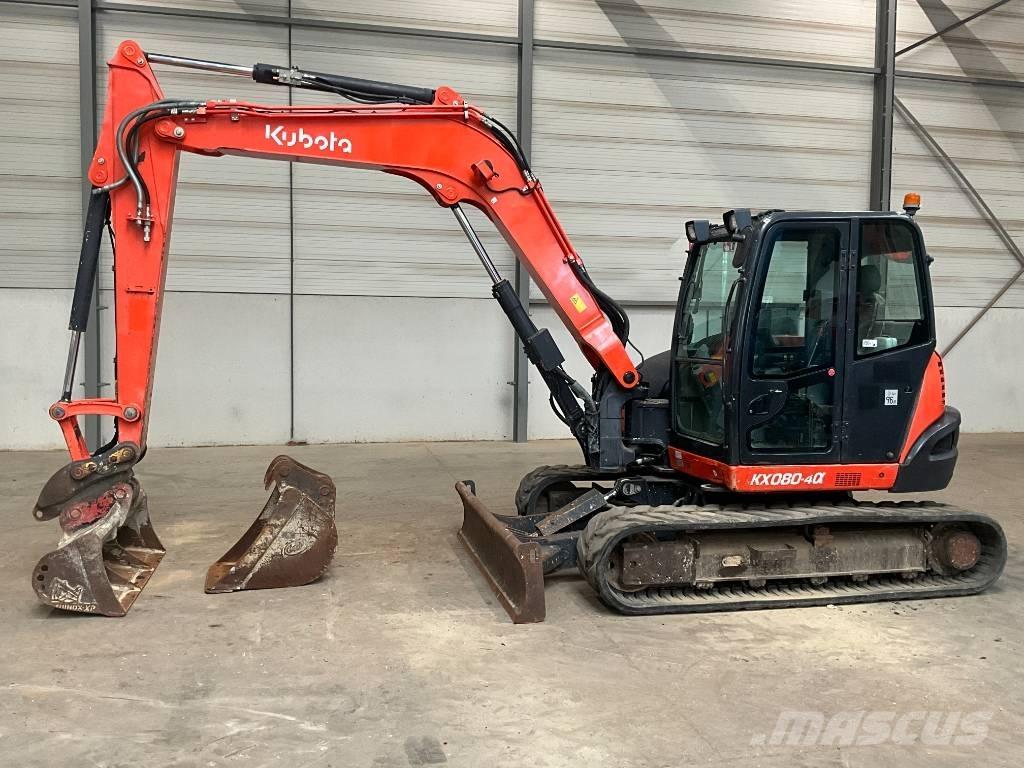 Kubota KX 080-4 A Midi excavators  7t - 12t