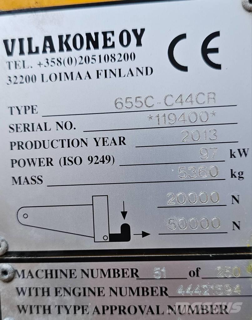 Wille 655 C Wheeled excavators