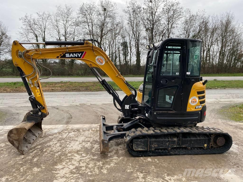 Sany SY 50 U Mini excavators < 7t