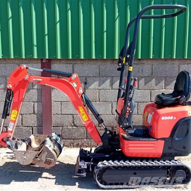 Kubota K 008-3 Mini excavators < 7t