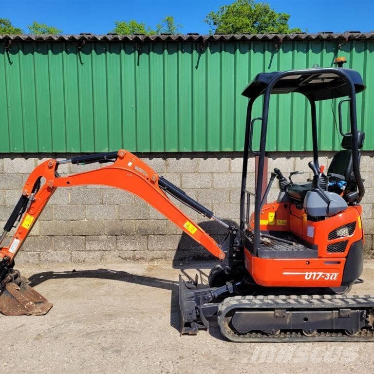 Kubota U17-3a Mini excavators < 7t