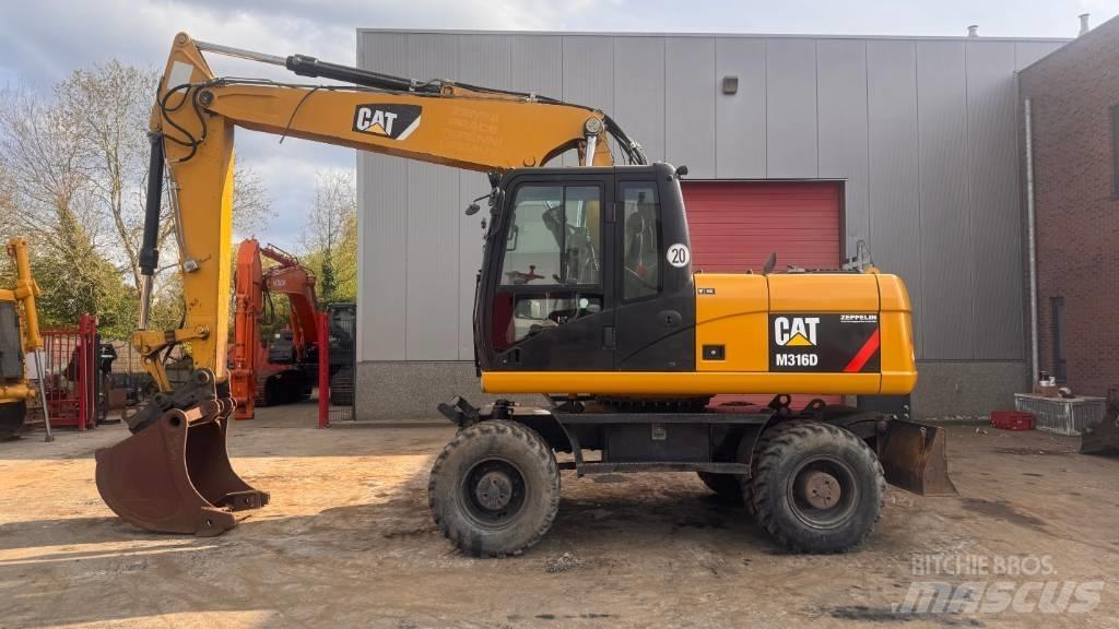 CAT M 316 D Wheeled excavators