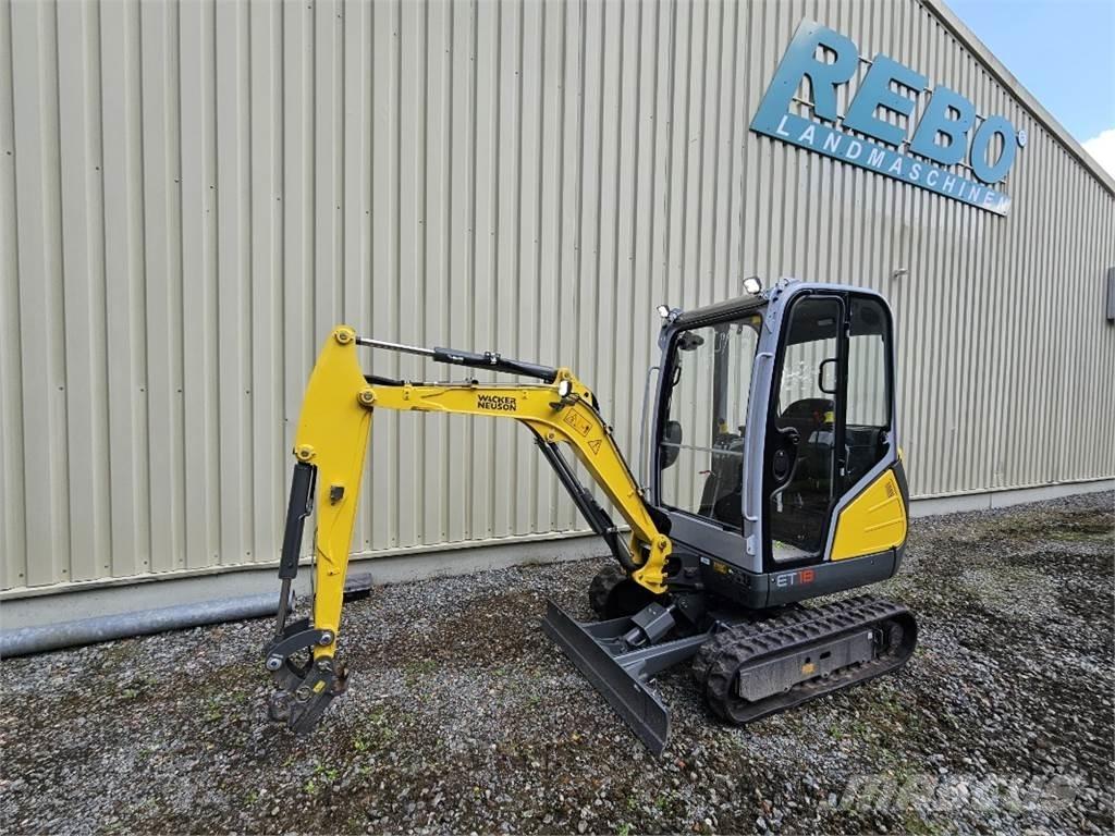 Wacker ET 18 Mini excavators < 7t