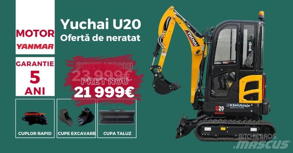 Yuchai U20 Mini excavators < 7t