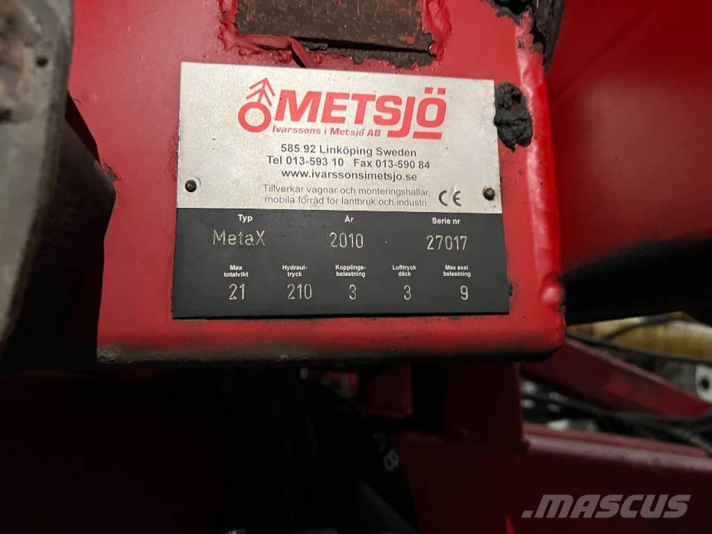 Metsjö MetaX Tipper trailers