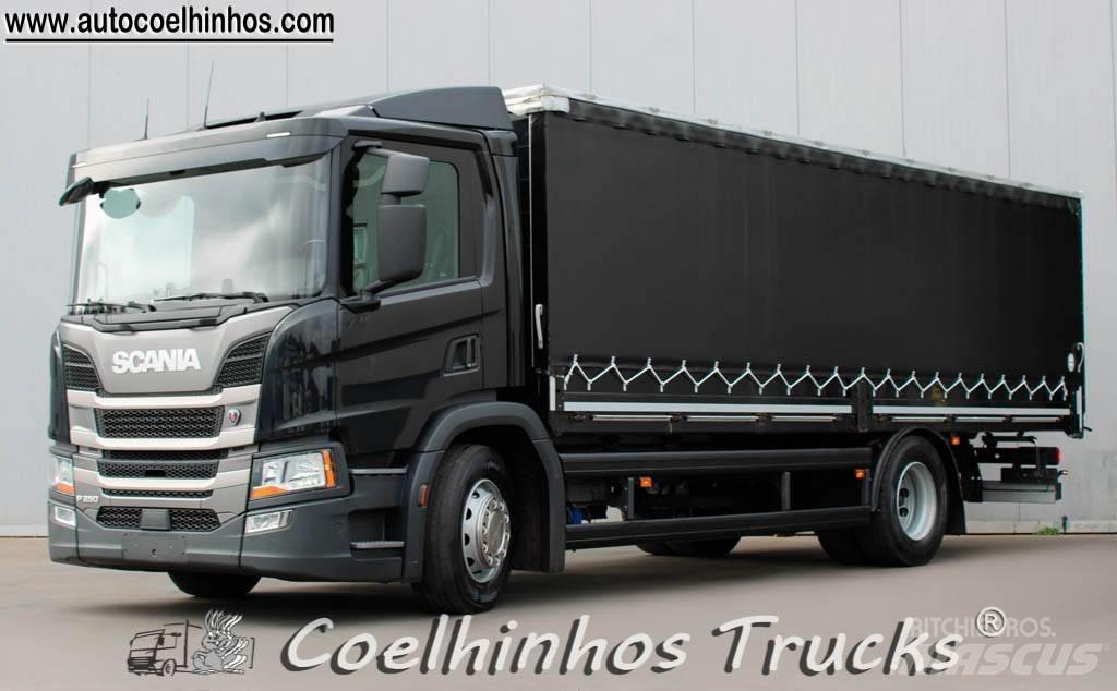 Scania P 250 Tautliner/curtainside trucks