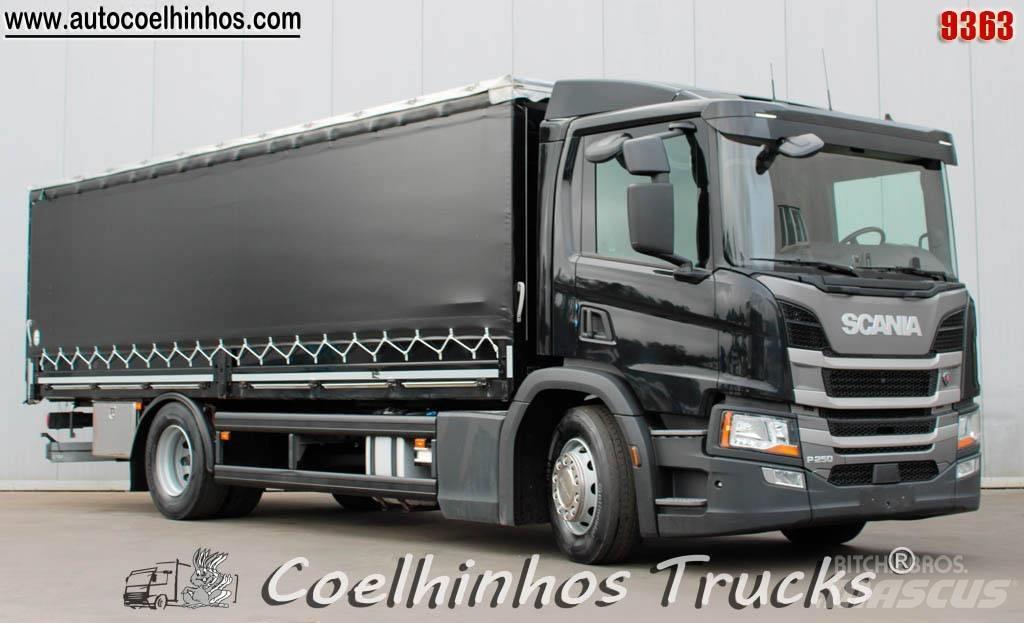 Scania P 250 Tautliner/curtainside trucks