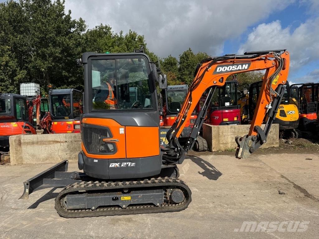 Doosan DX27Z-7 Mini excavators < 7t