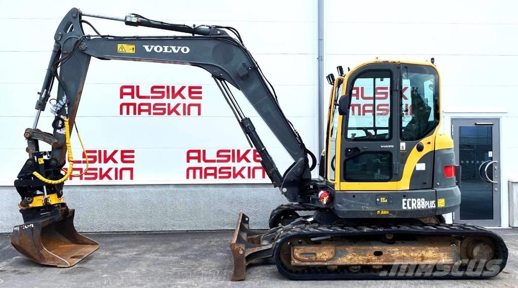 Volvo ECR 88 Midi excavators  7t - 12t