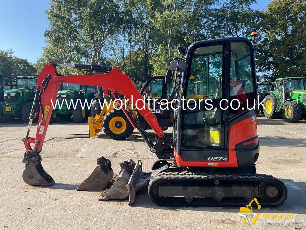 Kubota U 27-4 Mini excavators < 7t