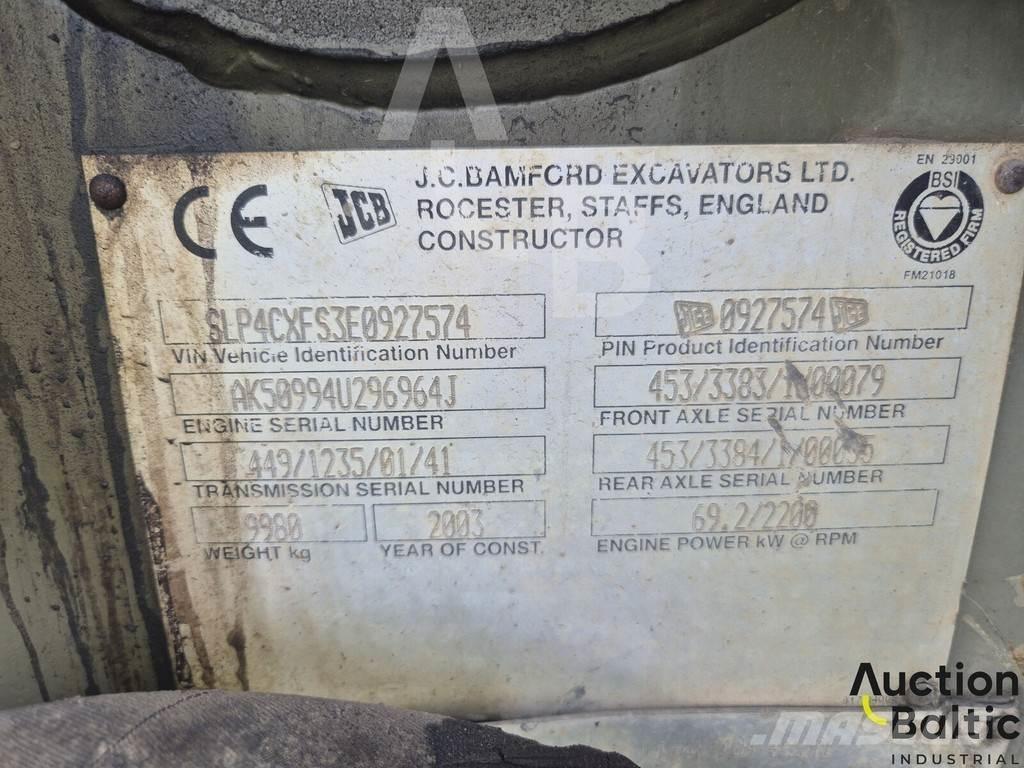 JCB 4 CX TLB's