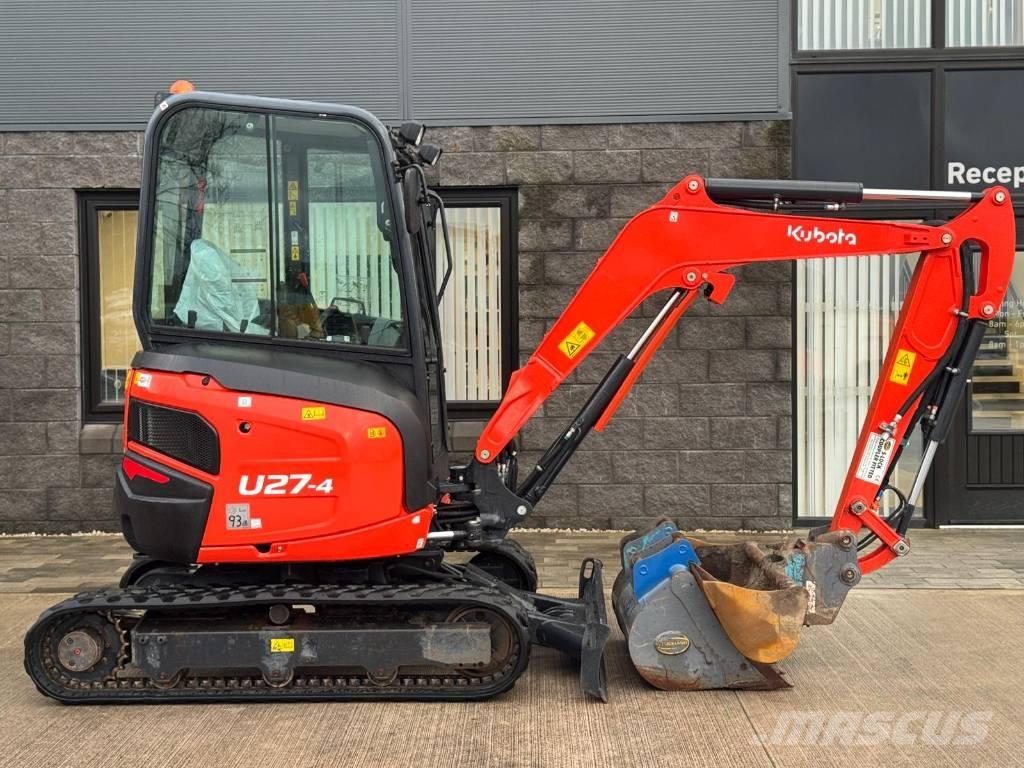 Kubota U 27-4 Mini excavators < 7t