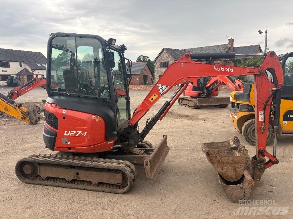 Kubota U 27-4 Mini excavators < 7t