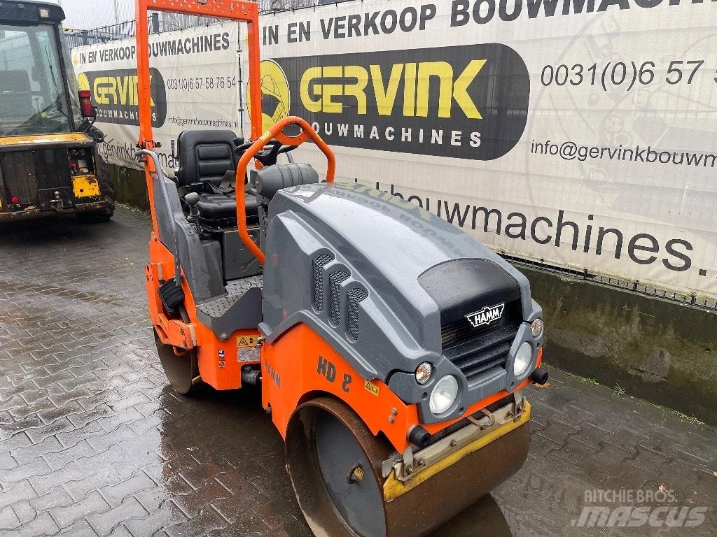 Hamm HD 8 VV Twin drum rollers