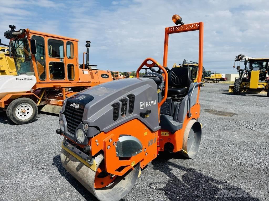 Hamm HD 8 VV Twin drum rollers