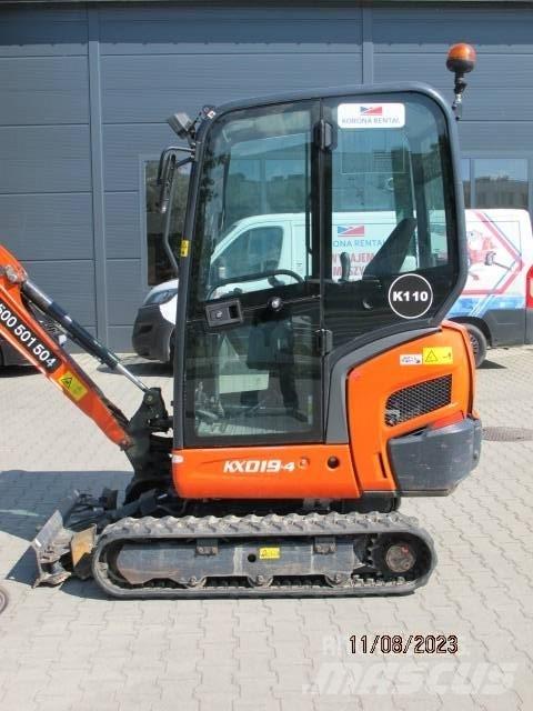 Kubota KX 019-4 Mini excavators < 7t