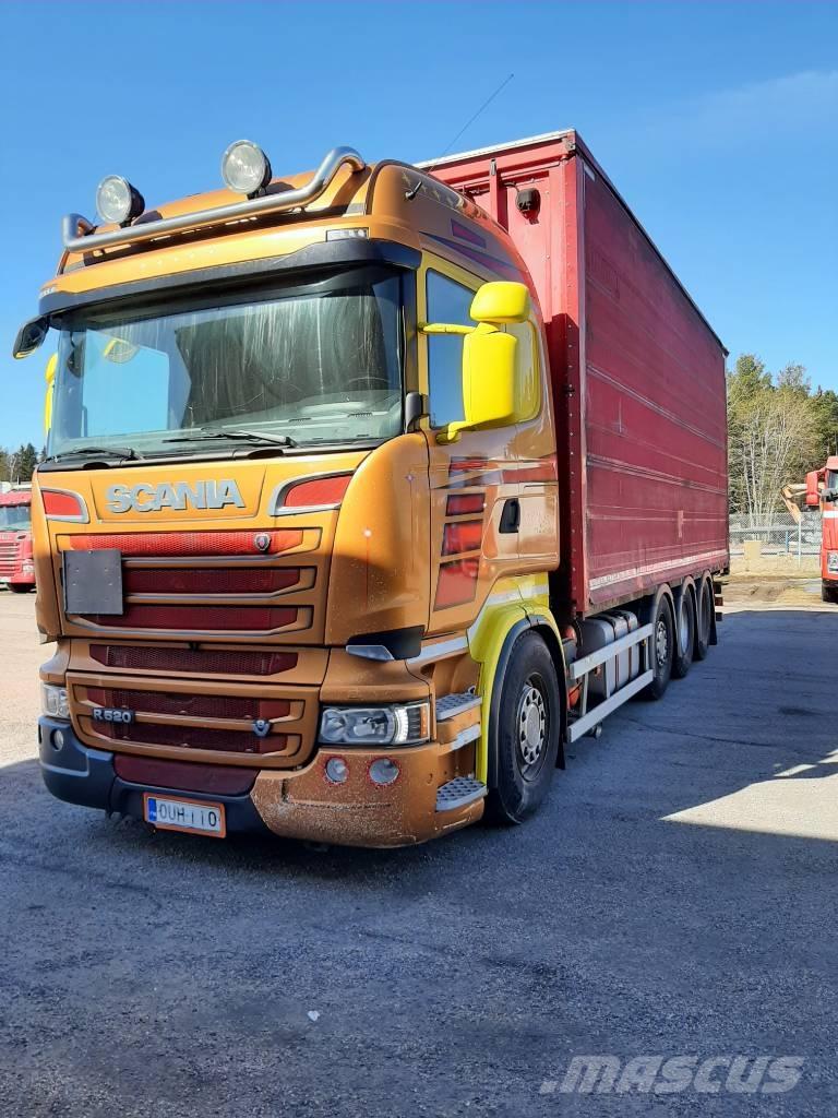 Scania R 520 Tautliner/curtainside trucks