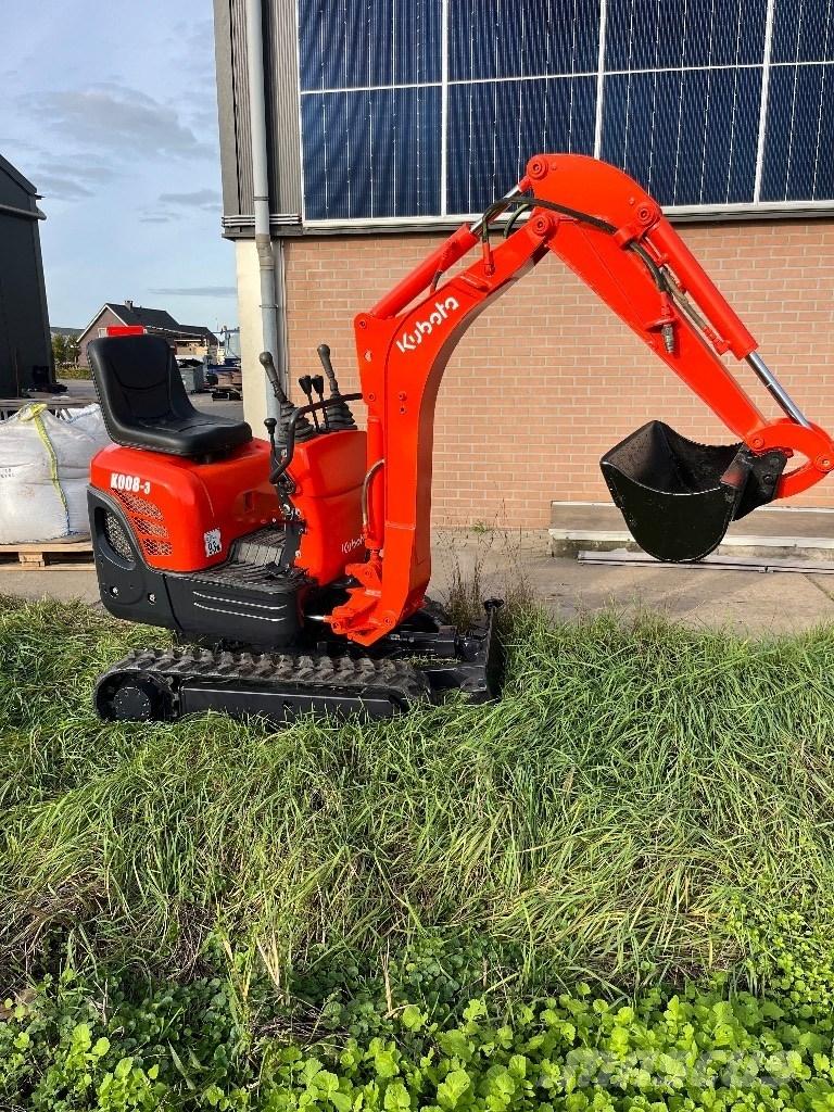 Kubota K 008-3 Mini excavators < 7t